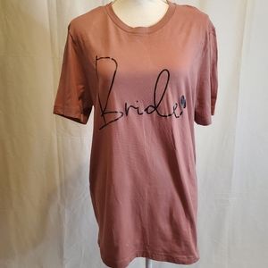 Canvas Women's "Bride" Short-sleeved T-shirt